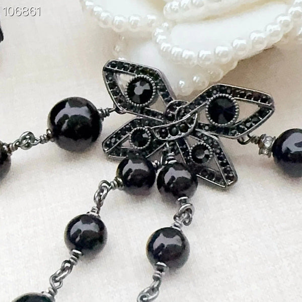 CC 2026 Butterfly Buckle Pearl Chain Belt 197844