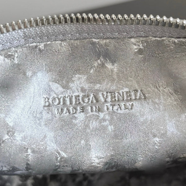 Bottega Veneta 2026 Jodie Bag 23cm Silver Lambskin 137034