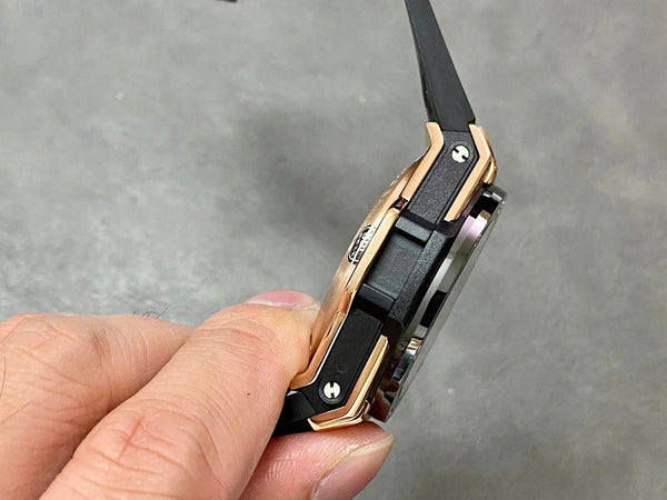 Hublot Big Bang Unico Rose Gold 42mm Watch with Black Ceramic Bezel