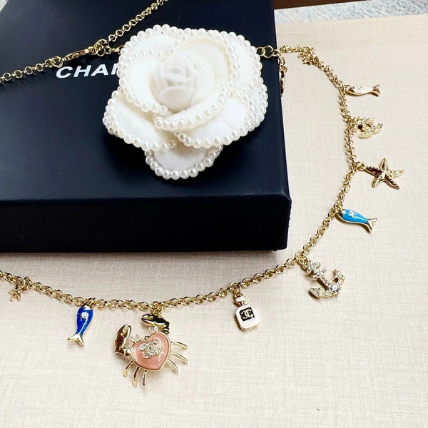 CC 2026 Ocean-Themed Charm Chain Belt 207163