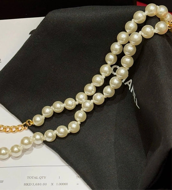 CC 2026 Pearl Chain Belt 189205