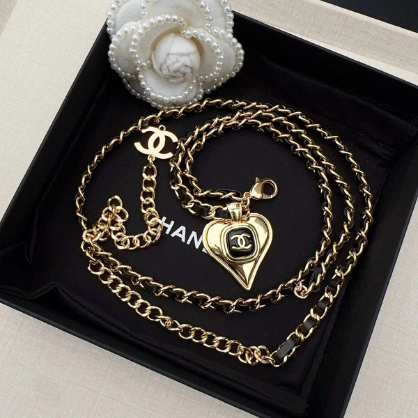 CC 2026 Heart Charm Chain Belt 201304