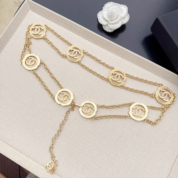 CC 2026 Gold-Plated Chain Belt 201240