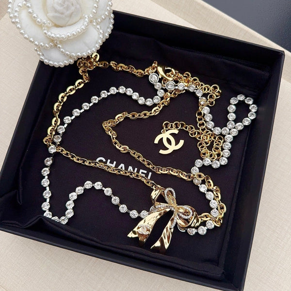 CC 2026 Bow Charm Chain Belt 201306