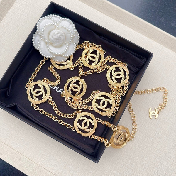 CC 2026 Gold-Plated Chain Belt 201240