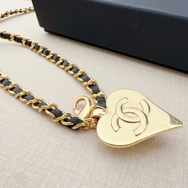 CC 2026 Heart Charm Chain Belt 201304