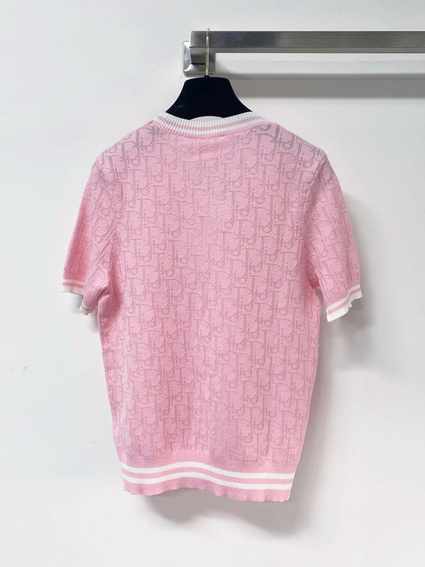 CD 2026 Short-Sleeve T-Shirt with Logo Cashmere 459050