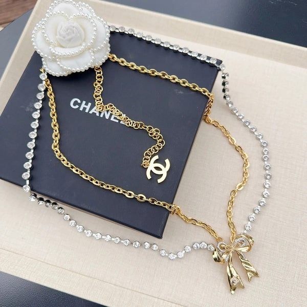 CC 2026 Bow Charm Chain Belt 201306