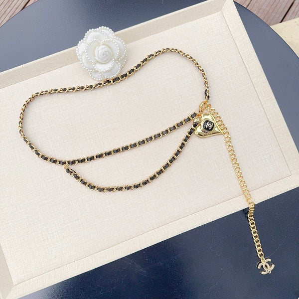 CC 2026 Heart Charm Chain Belt 201304