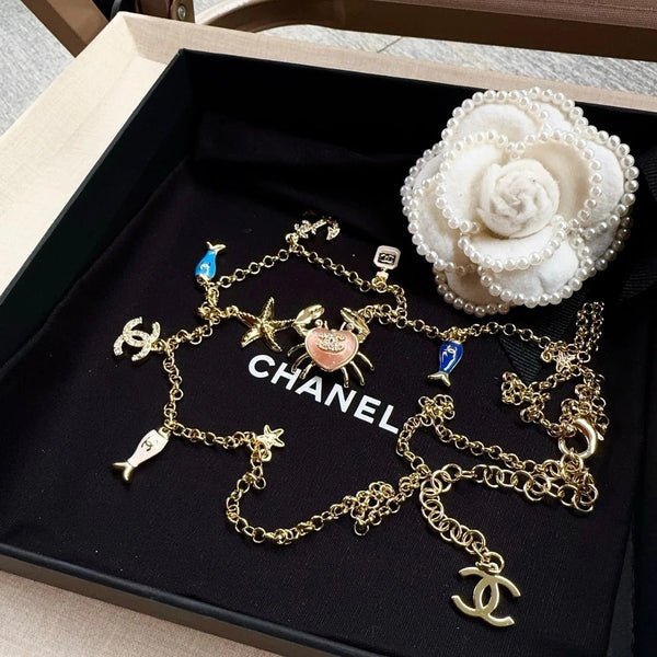 CC 2026 Ocean-Themed Charm Chain Belt 207163