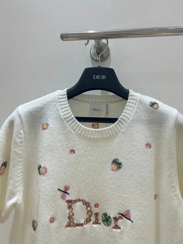 CD 2026 T-shirt Cream Wool 535385
