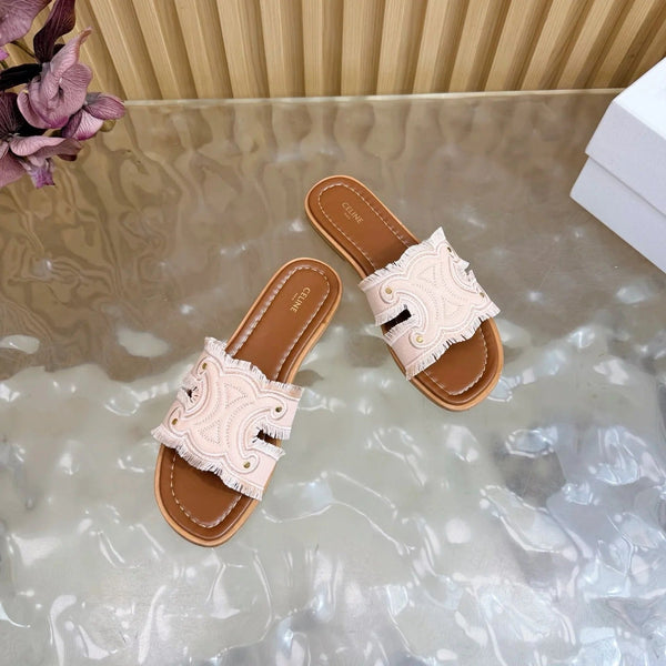 CL 26 Marina Mules Canvas Leather 749449
