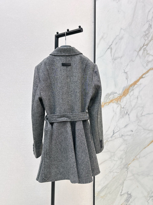 DIOR 25S DOUBLE-BREASTED COLLARED DRESS 590