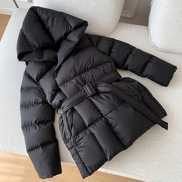 MAX MARA 25S MEDIUM-LENGTH DOWN COAT 172