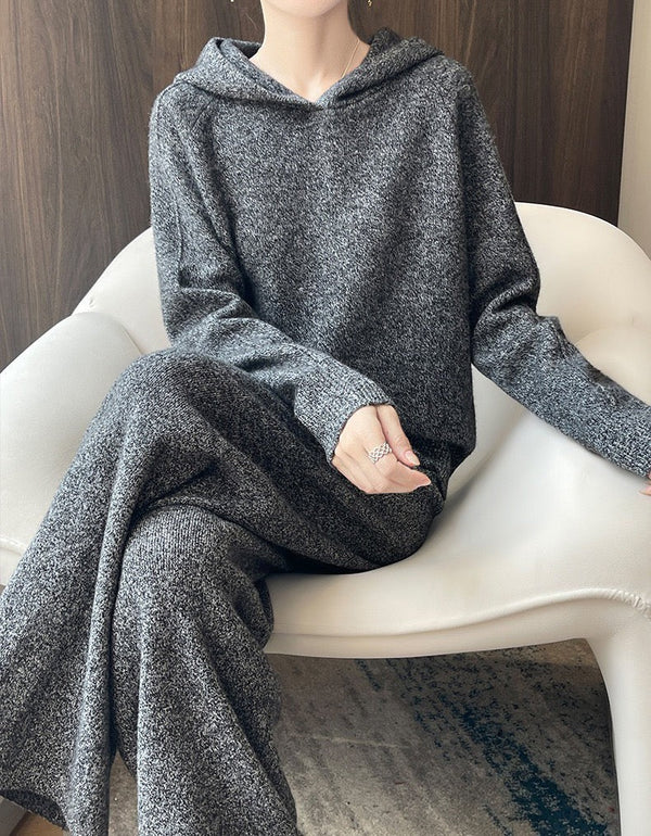 MAX MARA 25S HOODED KNIT SET 135
