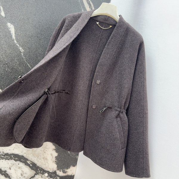 HERMES 25S REVERSIBLE LONG KNIT CARDIGAN 173