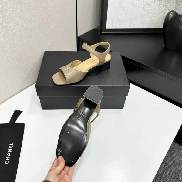 CC 2026 Mary Jane Sandals 45 Taupe Cowhide 668113
