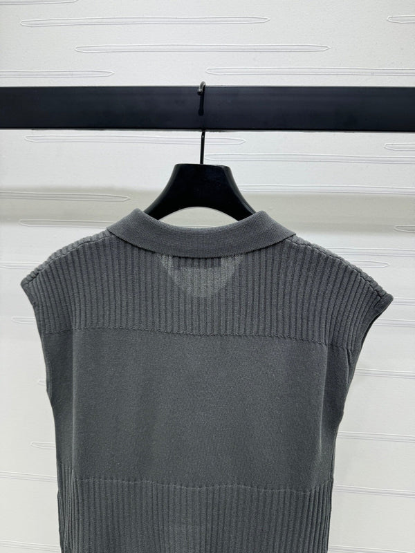 MIU 25S SWEATER VEST 264087