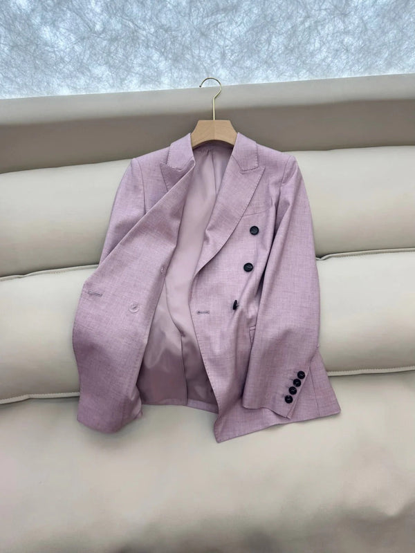 MAX MARA 25S SET VEST BLAZER 011