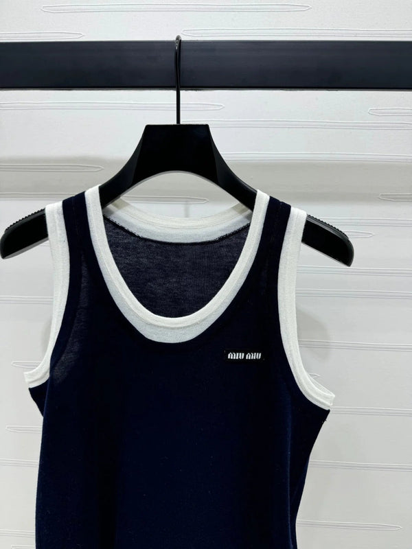 MIUMIU SLEEVELESS TOP 269403