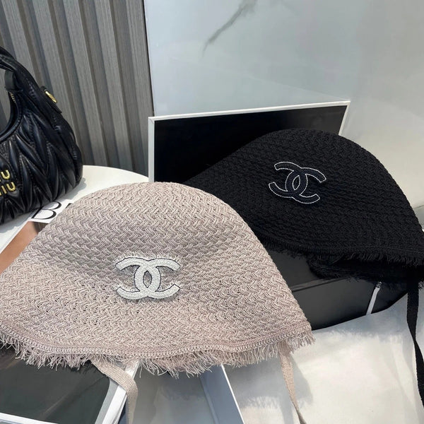 KNITTED BUCKET HAT BLACK 673882