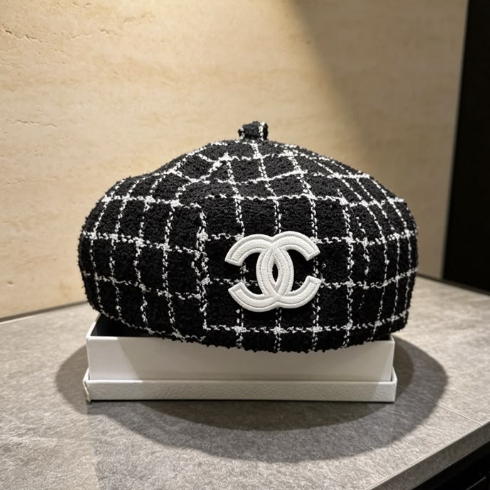 CC 2026 Beret Hat Tweed