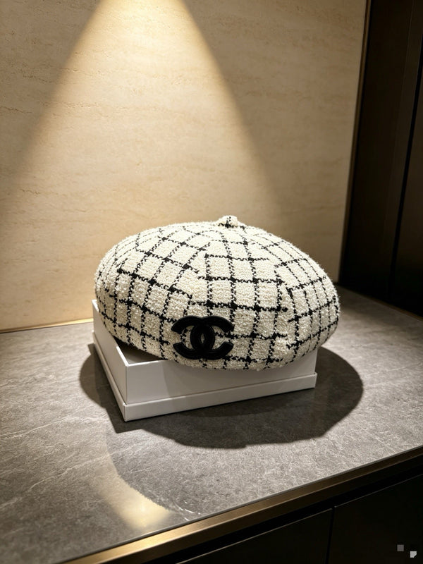 CC 2026 Beret Hat Tweed