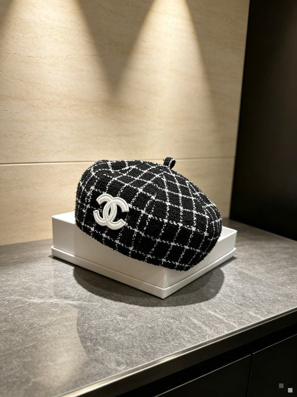 CC 2026 Beret Hat Tweed