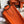 Evelyne 29cm Orange Togo