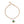 DREAM 1 MOTIF MALACHITE PINK GOLD DOUBLE CHAIN BRACELET