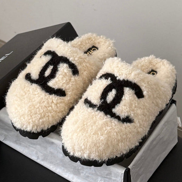CC 2026 Slip-On Mules Wool 127837