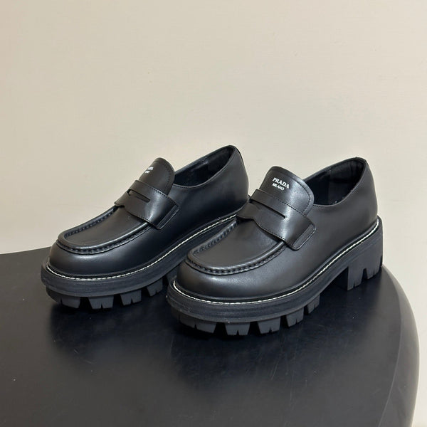 Prad 2026 Platform Loafers Cowhide 151269