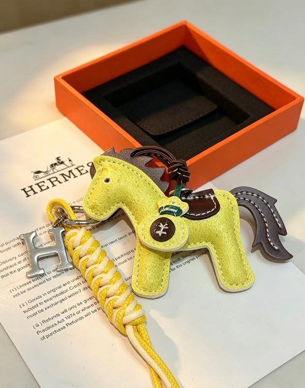 HM Yellow Horse Charm