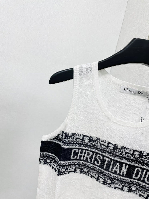 CD Mesh Tank Top