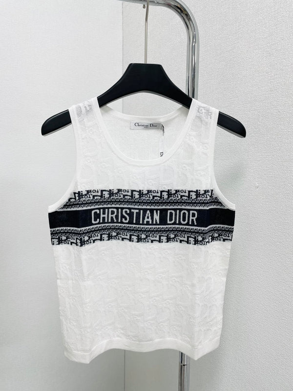CD Mesh Tank Top