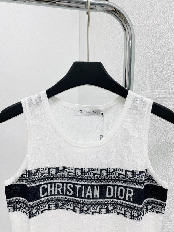 CD Mesh Tank Top