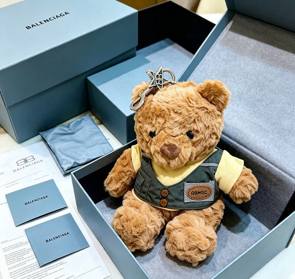 BLC Brown Plush Bear Charm