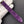 BALLON BLEU DE CARTIER QUARTZ ROSE GOD CASE PURPLE LEATHER