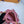 SPEEDY 22 PINK BLACK MONOGRAM EMBOSSED LAMBSKIN