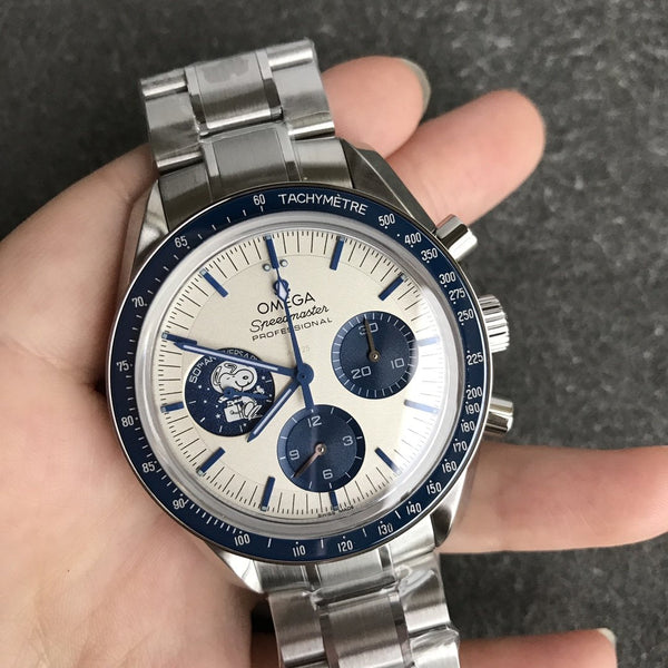 SPEEDMASTER SILVER SNOOPY STAINLESS STEEL BEST VERSION