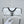 19 FLAP BAG 26CM WHITE BLACK HARDWARE