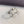 LOVE EARRINGS 2.65MM SILVER