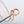PARENTESI NECKLACE PINK GOLD