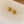 PETIT CD STUD EARRINGS GOLD