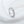 SERPENTI RING SILVER DIAMOND PAVED 3MM