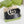 DOUBLE G SILVER BUCKLE 38MM BLACK LEATHER GREY MONOGRAM