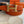H CONTANCE BELT 32MM GOLD BUCKLE BLACK ORANGE LEATHER