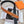H TONIGHT BELT 38MM ORANGE BLACK LEATHER