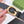 G BELT GOLD BUCKLE BLACK 40MM BEIGE CANVAS