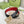 G BELT GOLD BUCKLE RED BLACK LEATHER 3.5CM